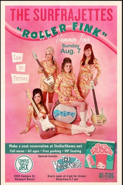 The Surfrajettes — Let's Go Rockabilly!